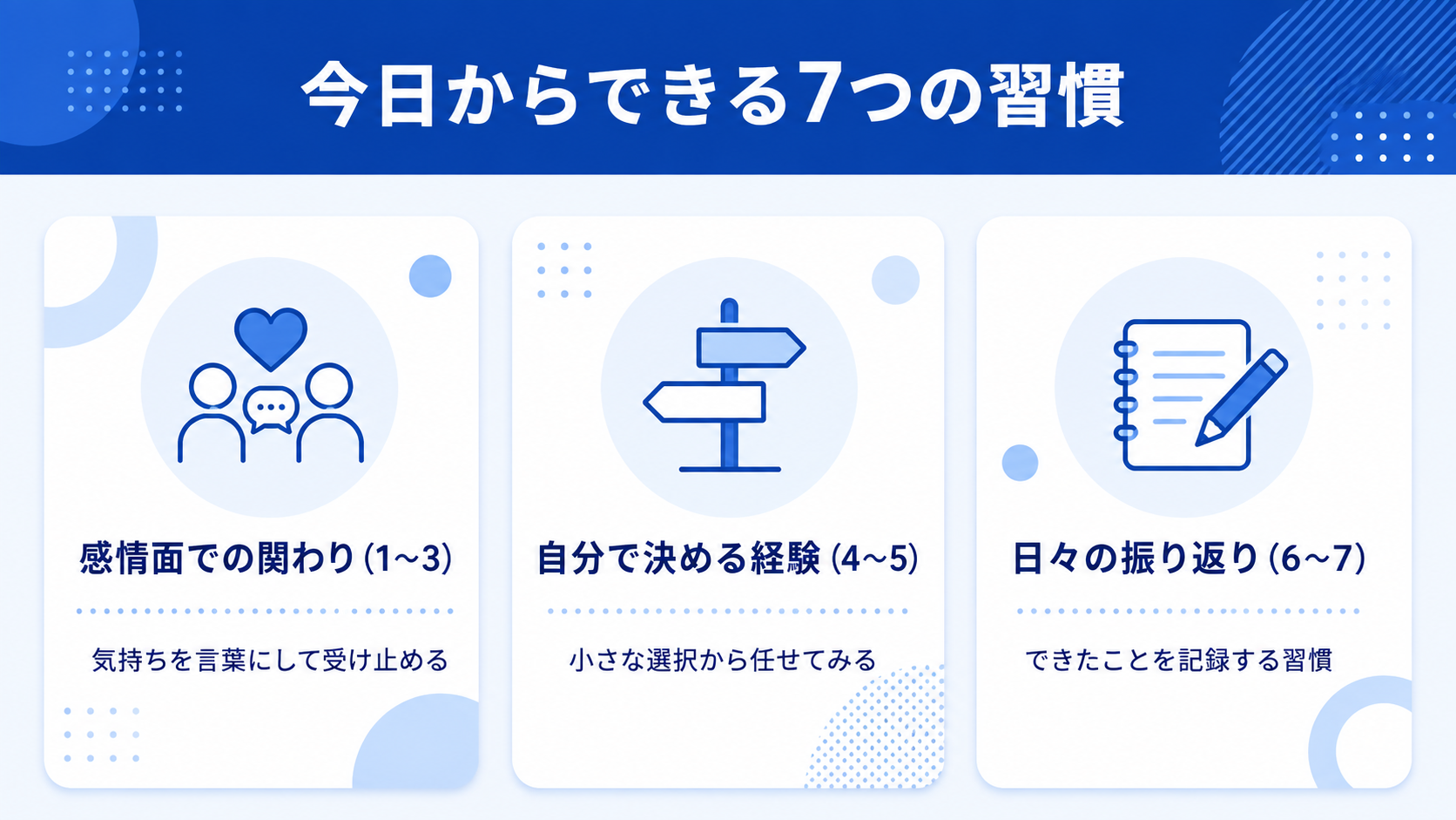 レジリエンスを育てる家庭の習慣とは？今日からできる7つの関わり方のイメージイラスト